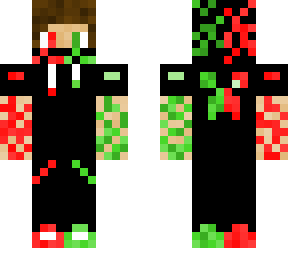 red and green creeper
