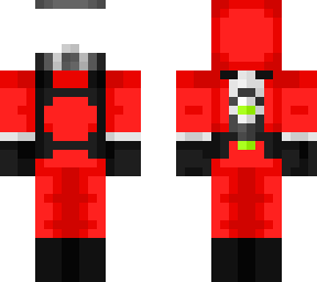 red anti corona suit template