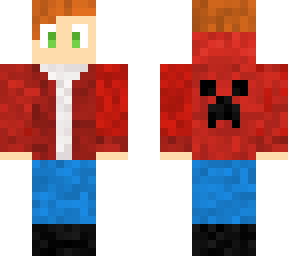 Red Jacket Boy | Minecraft Skin