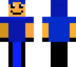 blue man