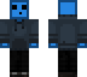 blue slime hoodie