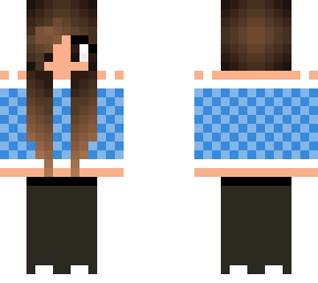 blue sweater girl