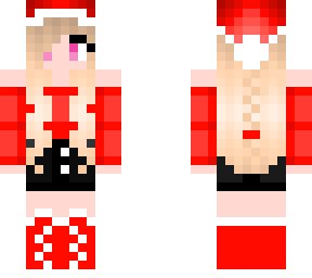 christmas girl wolf