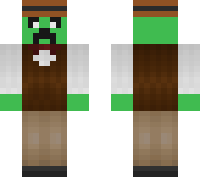 creeper in a vest