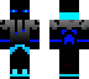enderman blue concabeza sera arriba para decir que no