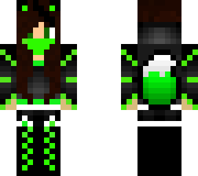green wolf girl