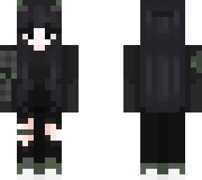 idek blue/black and gree asthetic >~<