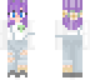 purple hair