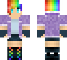 purple rainbow