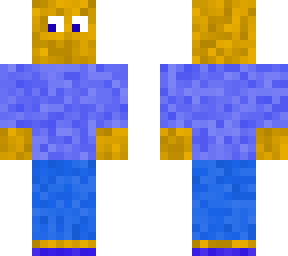 random man wearing blue stuff with hidden messege (morse code)