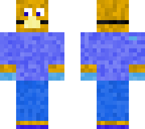 random man wearing blue stuff with mask and gloves