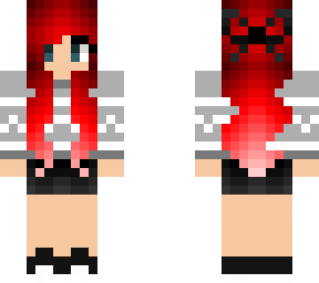 red haired gorl