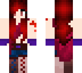 red haired woman
