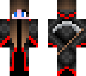 red reaper with scythe