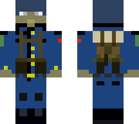 soldier with pack