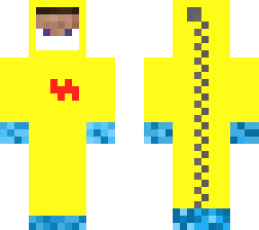 steve in a hazmat suit wearing a doctor's mask and gloves