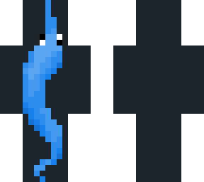 worm on a string (blue)