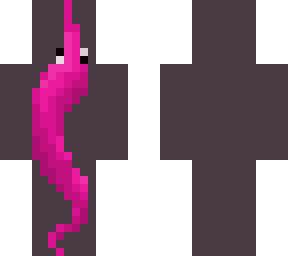 worm on a string (pink)