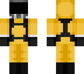 yellow hazmat suit