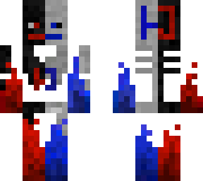 (wither)skeleton with flames