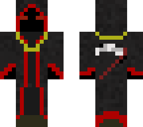 black evil priest