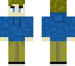 boy with blue sweater