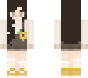 edit of sunflower girl