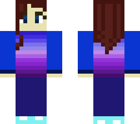 my first skin made