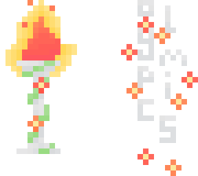 overgrown torch - skindex olympics!