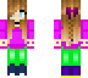 rainbow girl
