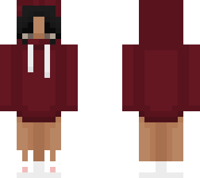 red hoodie