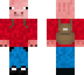 school boy pig (3d backpack)