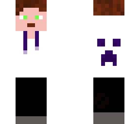 whiteblue creeper sweatshirt