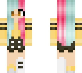 yellow sweater skin redone