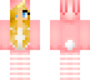 blond easter girl
