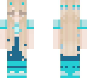 blue blondie (cant find original hair base so please link in comments)