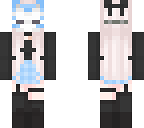 blue kitsune edit