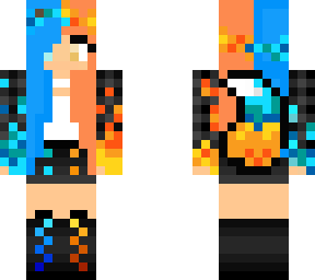 fire and ice girl