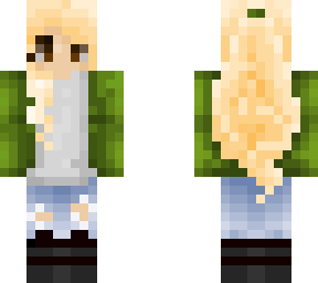 girl with long blonde hair