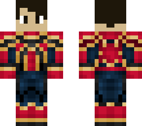 iron spidy suit
