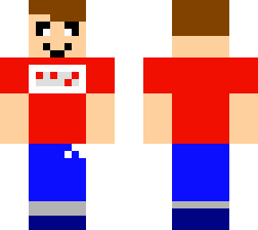 Me In Rl W Unspeakable Merch Now W Mouth Without Hat Hair Minecraft Skin