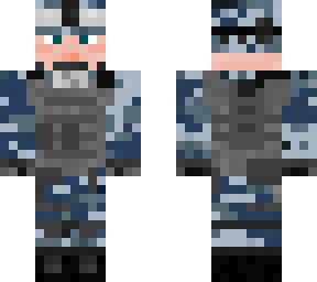 navy skin