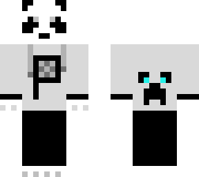panda in hoody