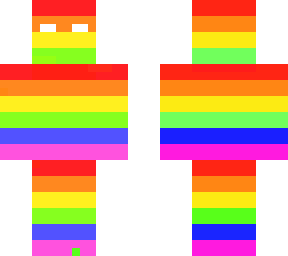 rainbow herobrine