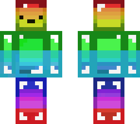 rainbow skin