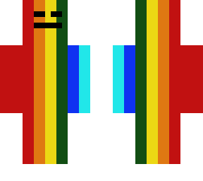 rainbow skin