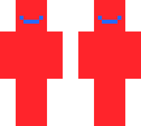 red & blue skin blinker