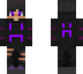 sad purple boy