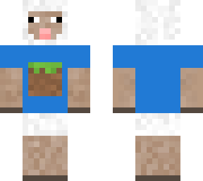 sheep with t-shirt