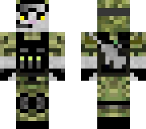 soldier cat (sniper)